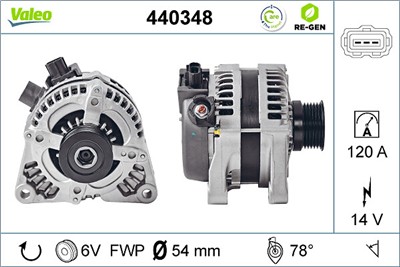 VALEO 440348 EAN: 3276424403483.