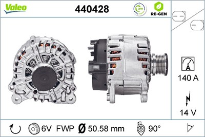VALEO 440428 EAN: 3276424404282.