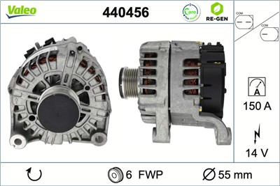 VALEO 440456 EAN: 3276424404565.