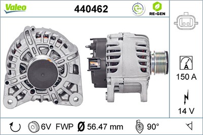 VALEO 440462 EAN: 3276424404626.