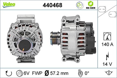 VALEO 440468 EAN: 3276424404688.