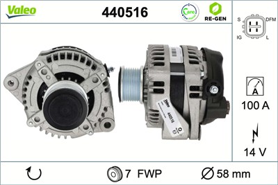 VALEO 440516 EAN: 3276424405166.