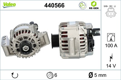 VALEO 440566 EAN: 3276424405661.