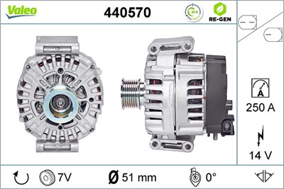 VALEO 440570 EAN: 3276424405708.