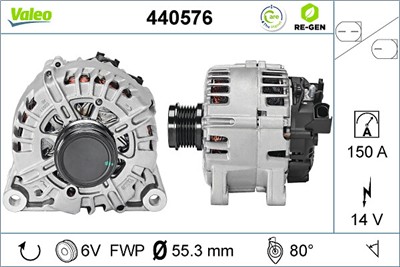 VALEO 440576 EAN: 3276424405760.