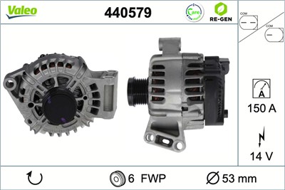 VALEO 440579 EAN: 3276424405791.