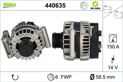 VALEO 440635 EAN: 3276424406354.