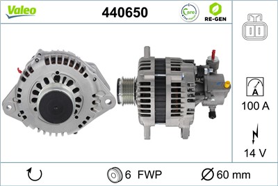VALEO 440650 EAN: 3276424406507.