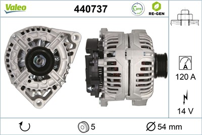 VALEO 440737 EAN: 3276424407375.