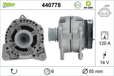 VALEO 440778 EAN: 3276424407788.