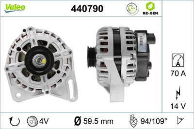 VALEO 440790 EAN: 3276424407900.