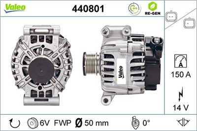 VALEO 440801 EAN: 3276424408013.