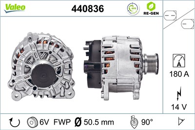 VALEO 440836 EAN: 3276424408365.