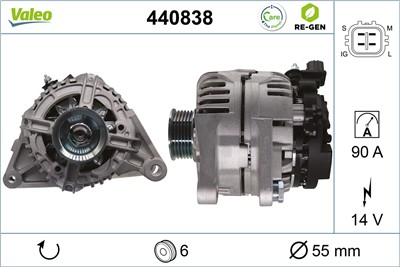 VALEO 440838 EAN: 3276424408389.