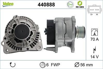 VALEO 440888 EAN: 3276424408884.