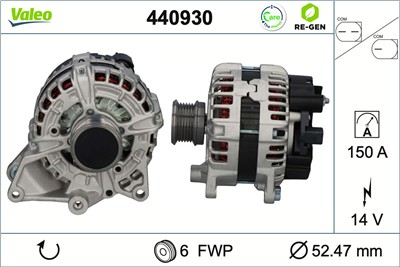 VALEO 440930 EAN: 3276424409300.