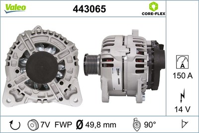 VALEO 443065 EAN: 3276424430656.