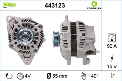 VALEO 443123 EAN: 3276424431233.