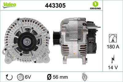 VALEO 443305 EAN: 3276424433053.