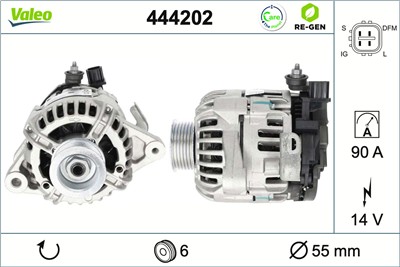 VALEO 444202 EAN: 3276424442024.