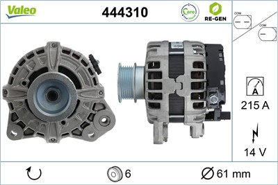 VALEO 444310 EAN: 3276424443106.