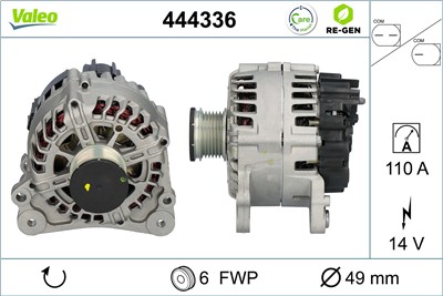 VALEO 444336 EAN: 3276424443366.