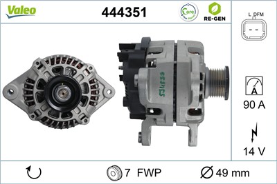 VALEO 444351 EAN: 3276424443519.