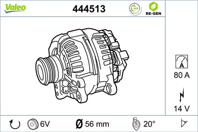 VALEO 444513 EAN: 3276424445131.