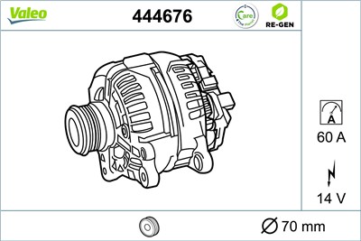 VALEO 444676 EAN: 3276424446763.