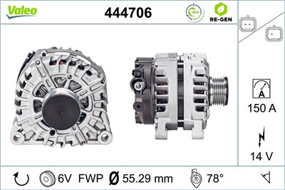 VALEO 444706 EAN: 3276424447067.
