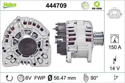 VALEO 444709 EAN: 3276424447098.