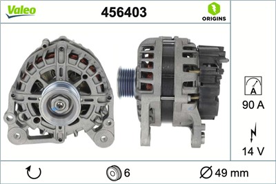 VALEO 456403 EAN: 3276424564030.