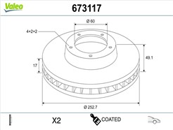 VALEO 673117