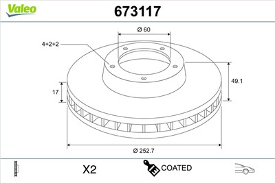 VALEO 673117