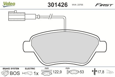 VALEO 301426 EAN: 3276423014260.