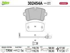 VALEO 302454A