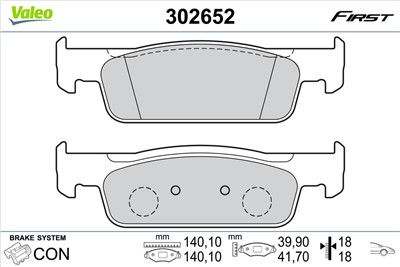 VALEO 302652 EAN: 3276423026522.