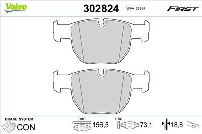 VALEO 302824 EAN: 3276423028243.