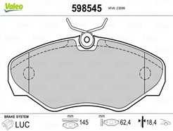 VALEO 598545