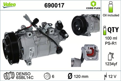 VALEO 690017 EAN: 3276426900171.
