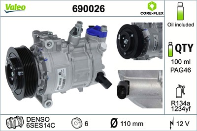 VALEO 690026 EAN: 3276426900263.