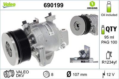 VALEO 690199 EAN: 3276426901994.