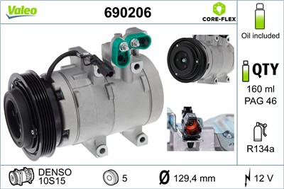 VALEO 690206 EAN: 3276426902069.