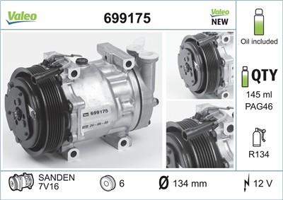 VALEO 699175 EAN: 3276426991759.