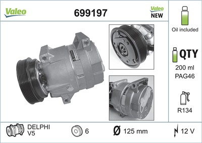 VALEO 699197 EAN: 3276426991971.