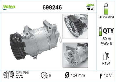 VALEO 699246 EAN: 3276426992466.
