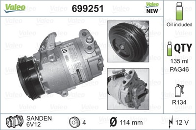 VALEO 699251 EAN: 3276426992510.