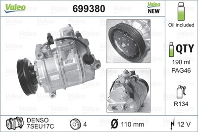 VALEO 699380 EAN: 3276426993807.