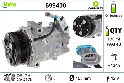 VALEO 699400 EAN: 3276426994002.