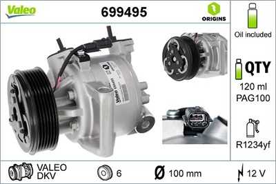 VALEO 699495 EAN: 3276426994958.